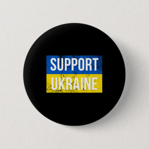 Unterstützen Sie die ukrainische patriotische ukra Button