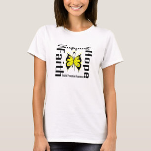 Unterstützen Sie Faith Hope Selbstmordpräventionsb T-Shirt