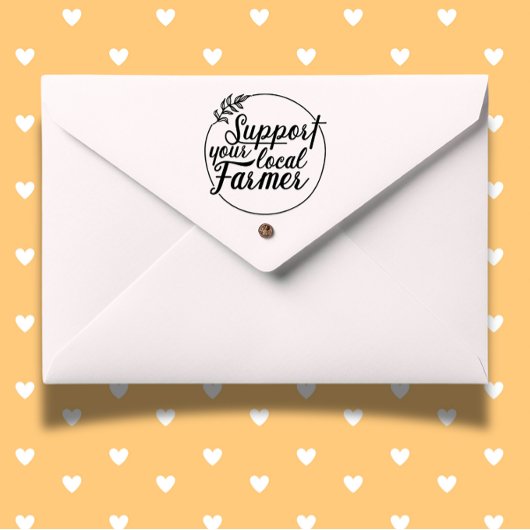 Unterstützen Sie Ihr lokales Bauer Market Theme Permastempel