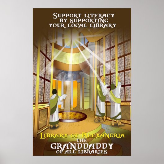 Unterstützen Sie Ihr lokales Bibliothekspaket Poster (Vorne)