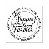 Unterstützen Sie Ihr lokales Farner-Thema Permastempel (Design)