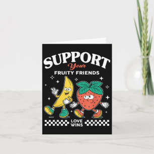 Unterstützen Sie Ihre Fruchtfreunde Liebe Win Stra Karte