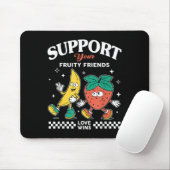 Unterstützen Sie Ihre Fruchtfreunde Liebe Win Stra Mousepad (Mit Mouse)