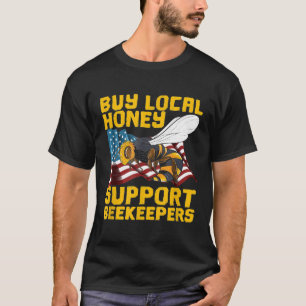 Unterstützen Sie Ihre Imker vor Ort - Gerettet Bie T-Shirt