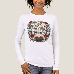 Unterstützen Sie Ihre lokale Bibliothek Tri-Blend Shirt