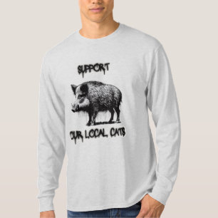 Unterstützen Sie Ihre lokalen Katzen mit einem Wil T-Shirt