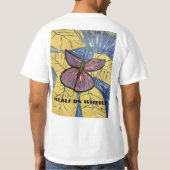 Unterstützen Sie Ihre lokalen Mahlzeiten auf Räder T-Shirt (Rückseite)