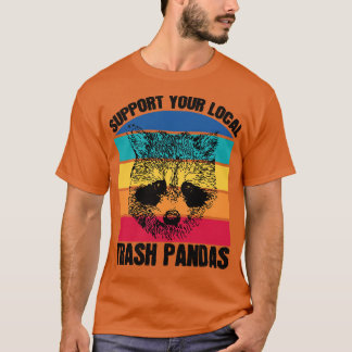 Unterstützen Sie Ihre lokalen Müllpandas Raccoon L T-Shirt