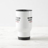 Unterstützen Sie Ihre örtliche Polizei - Fingerabd Reisebecher (Mittel)