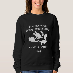Unterstützen Sie Ihre örtlichen Straßenkatzen Funn Sweatshirt