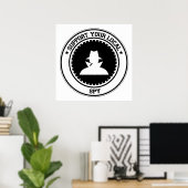 Unterstützen Sie Ihre Spionage vor Ort Poster (Heimbüro)