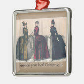 Unterstützen Sie Ihren Chiropraktiker vor Ort Ornament Aus Metall (Links)