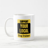 Unterstützen Sie Ihren Hundetrainer vor Ort Kaffeetasse (Links)