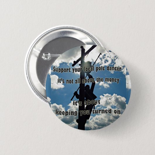 Unterstützen Sie Ihren Lineman Button (Vorne & Hinten)