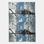 Unterstützen Sie Ihren Lineman Küchentuch (Vertikal)