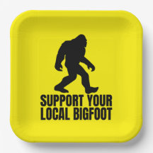 Unterstützen Sie Ihren lokalen Bigfoot Funny Bigfo
