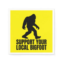 Unterstützen Sie Ihren lokalen Bigfoot Funny Bigfo