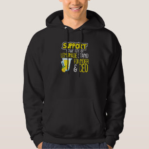 Unterstützen Sie Ihren lokalen Lemonade-Stand-Grün Hoodie