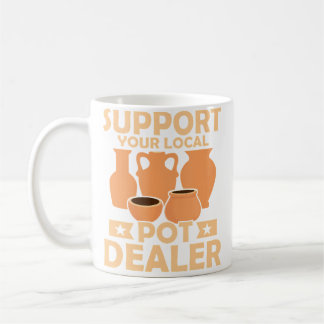 Unterstützen Sie Ihren lokalen Töpferhändler Keram Kaffeetasse