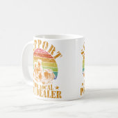 Unterstützen Sie Ihren lokalen Töpferhändler Töpfe Kaffeetasse (Vorderseite Links)