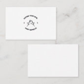 Unterstützen Sie Ihren örtlichen Gerichtsberichter Visitenkarte (Vorne/Hinten)