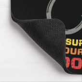 Unterstützen Sie Ihren örtlichen S Funny Funny Fis Mousepad (Ecke)