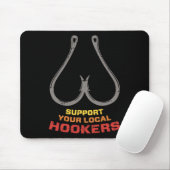 Unterstützen Sie Ihren örtlichen S Funny Funny Fis Mousepad (Mit Mouse)