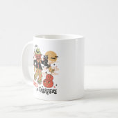 Unterstützen Sie Ihren Trick oder Ihre Behandlung  Kaffeetasse (Vorderseite Links)