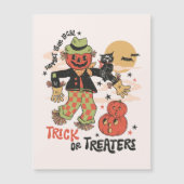 Unterstützen Sie Ihren Trick oder Ihre Behandlung  Magnetkarte (Vorderseite)