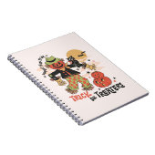 Unterstützen Sie Ihren Trick oder Ihre Behandlung  Notizblock (Rechte Seite)