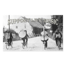 Unterstützen Sie Live Local Music Sticker