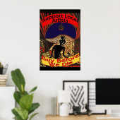 Unterstützen Sie lokale Künstler, kaufen Sie vor d Poster (Heimbüro)