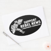 Unterstützen Sie Rebel News Stickers (Umschlag)