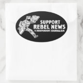 Unterstützen Sie Rebel News Stickers (Tasche)