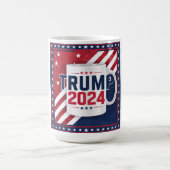 Unterstützen Sie Trump in jedem Morgenkaffee Kaffeetasse (Mittel)