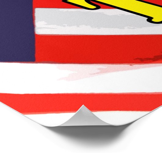 Unterstützen Sie unser Poster (Ecke)