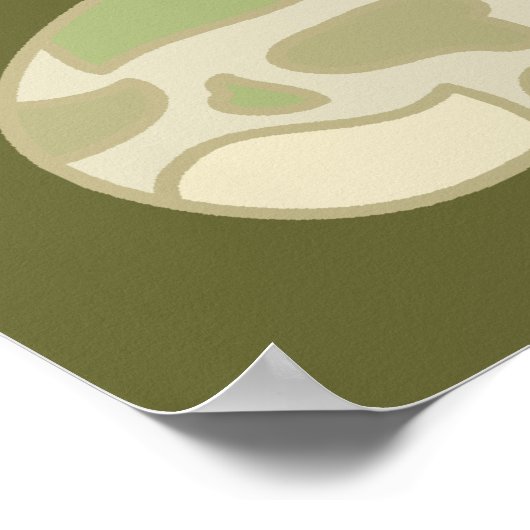 Unterstützen Sie unser Soldier Baby Poster (Ecke)