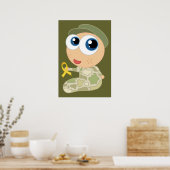 Unterstützen Sie unser Soldier Baby Poster (Küche)