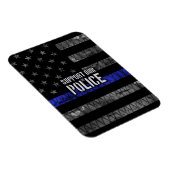Unterstützen Sie unsere Polizeifahne Magnet (Rechte Seite)