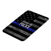 Unterstützen Sie unsere Polizeifahne Magnet (Linke Seite)
