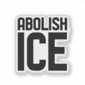 Unterstützen Sie unseren Immigranten, der den Eisp Aufkleber (Vorderseite)