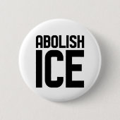Unterstützen Sie unseren Immigranten, der den Eisp Button (Vorderseite)