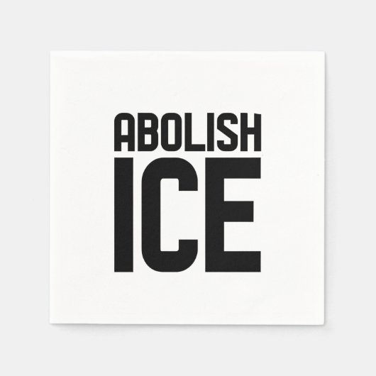 Unterstützen Sie unseren Immigranten, der den Eisp Serviette (Vorderseite)