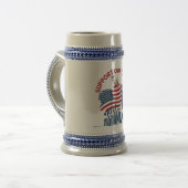 Unterstützen Sie unseren Tops zweifarbigen Kaffee Bierglas (Vorderseite Links)