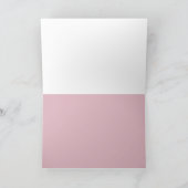 "Unterstützend und fest - Strick" Karte (Innenseite)