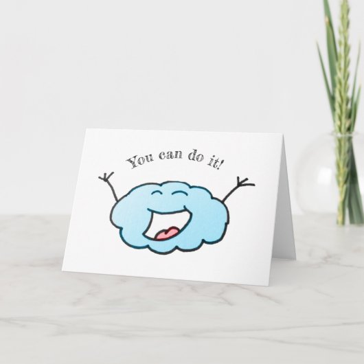 Unterstützende Cloud Karte (Vorderseite)