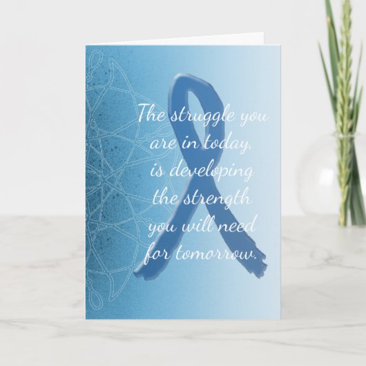 Unterstützende ME CFS Freundschaftskarte Karte (Vorderseite)