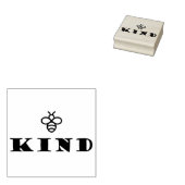 Unterstützende Natur - sei "bee"-freundlich Gummistempel (Stempel)