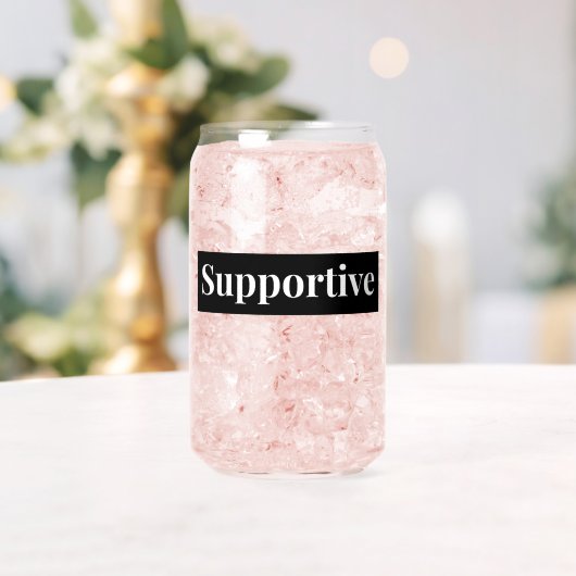 Unterstützende Vibes Can Glas (Insitu (Hochzeit))