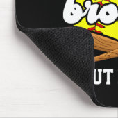 Unterstützender Softll-Bruder eines Softll-Spieler Mousepad (Ecke)